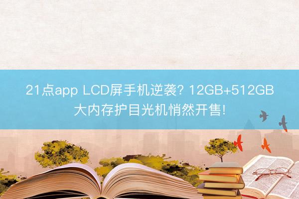 21点app LCD屏手机逆袭? 12GB+512GB大内存护目光机悄然开售!