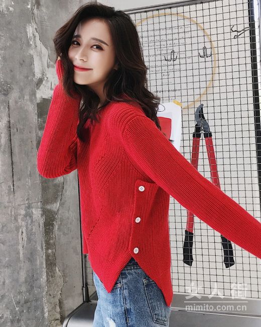 时尚简约针织衫，让你变身网红少女
