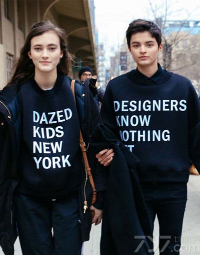 2016纽约时装周街拍 用卫衣凹造型超酷